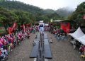 Disparbud Bandung Bersama Perhutani Selenggarakan Event Barongsai di Kawah Putih