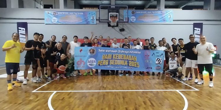 Peringati Hari Kebebasan Pers 2025, PWI Pusat Apresiasi Turnamen Basket Siwo PWI 3×3