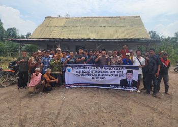Suryanto DPRD OKI Terima Aspirasi Warga Air Sugihan pada Reses III 2025