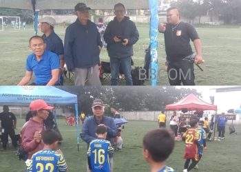 Hari ke-6 Festival Sepak Bola U-9 & U-11 Piala BBC Series II 2025 di Bandung oleh Mugi Sudjana