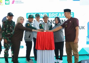 DPRD Mendukung Bupati Bandung dalam Peresmian Pembangunan Jembatan Cijeruk