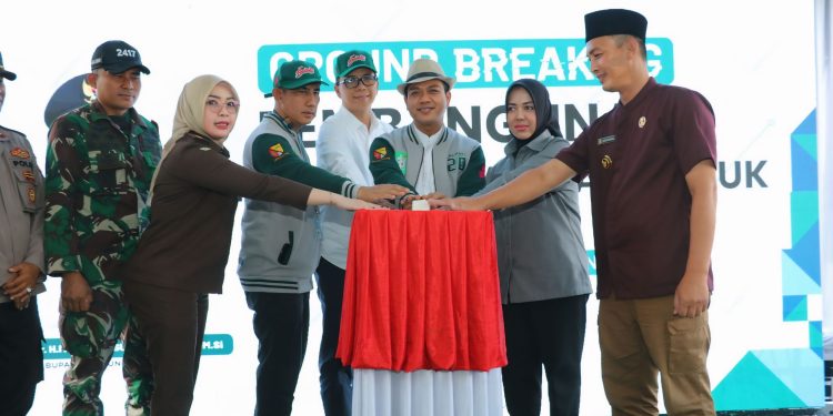 DPRD Mendukung Bupati Bandung dalam Peresmian Pembangunan Jembatan Cijeruk