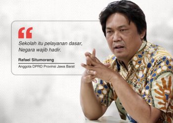 Rafael Situmorang Soroti Zonasi: Pendidikan Bukan Soal Angka Tapi Masa Depan