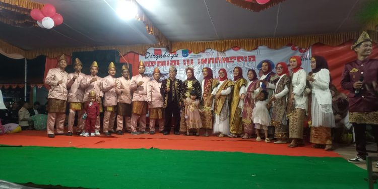 Resepsi HUT ke-80 RI Meriah, Ribuan Warga Padati Lapangan Desa Pedamaran VI