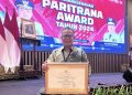 Juara 1 Paritrana Award Sumsel 2024 Diterima Oleh PT OKI Pulp dan Paper Mills