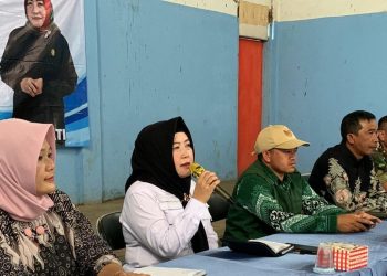 Reses di Pacet, Hj Elin Menerima Keluhan Warga Tentang Air Bersih