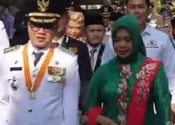 Ketua DPRD Kabupaten Bandung Memimpin Pembacaan Proklamasi Kemerdekaan