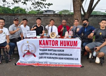 Konsultasi Hukum Gratis di HUT OKI ke-80 oleh YBH Sumsel Berkeadilan DPC OKI