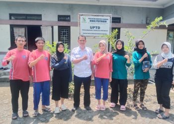 UPTD Jelekong Ajak Siswa PKL SMK 3 Baleendah Pelajari Pertanian Modern