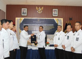 Penghargaan Anugraha Wira Wibawa Dharmesti Pratama untuk Petugas Lapas Kayuagung
