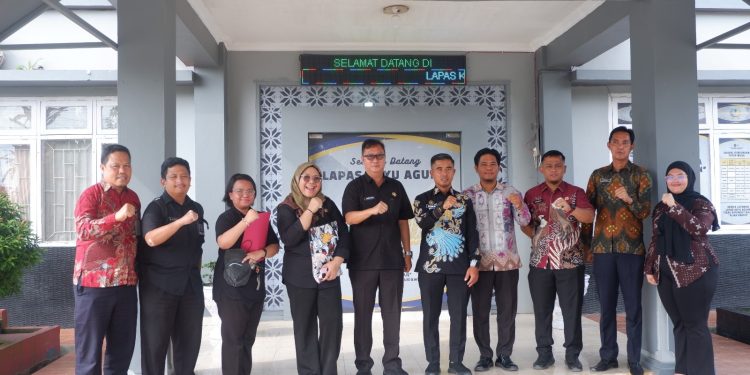 Perkuat Keamanan dan Pelayanan, Lapas Kayu Agung Lakukan Monev Tim Patnal