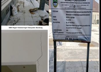 USB SMAN 1 Kutawaringin Mengalami Masalah, Komisi V DPRD Jabar Tanggapi Kualitas Konstruksi