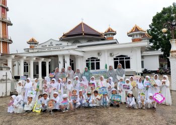 Yayasan Gelar Pawai Tarhib Sambut Ramadan 1447 H di Kayuagung
