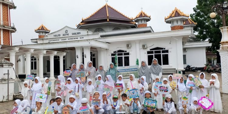 Yayasan Gelar Pawai Tarhib Sambut Ramadan 1447 H di Kayuagung