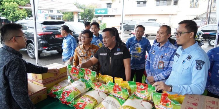 Pengendalian Inflasi Daerah, Operasi Pasar Murah di Kayuagung Oleh Pemkab OKI